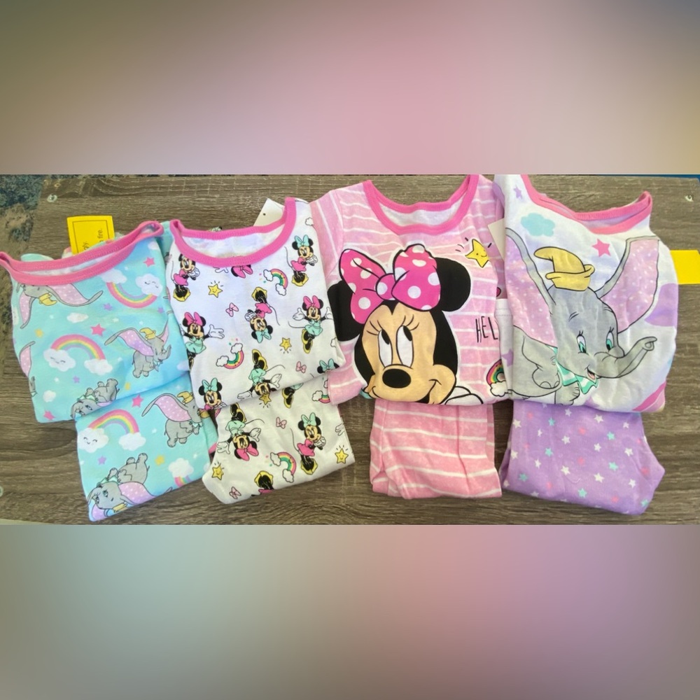 Disney Junior 24M Pajama Set Bundle